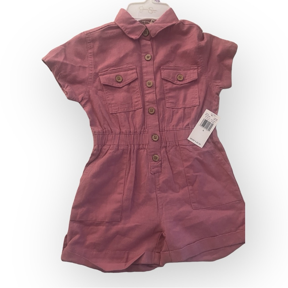 NWT Jessica Simpson Girls Romper size 6